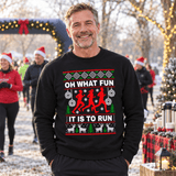 H.D Fun Run - Funny Christmas Jumper - Handsome Dans