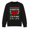 H.D Fun Run - Funny Christmas Jumper - Handsome Dans