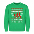 H.D Fun Run - Funny Christmas Jumper - Handsome Dans