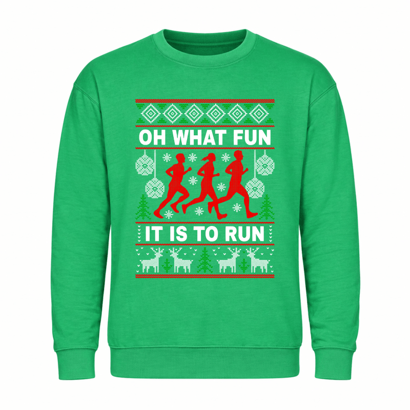 H.D Fun Run - Funny Christmas Jumper - Handsome Dans