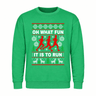 H.D Fun Run - Funny Christmas Jumper - Handsome Dans