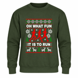 H.D Fun Run - Funny Christmas Jumper - Handsome Dans