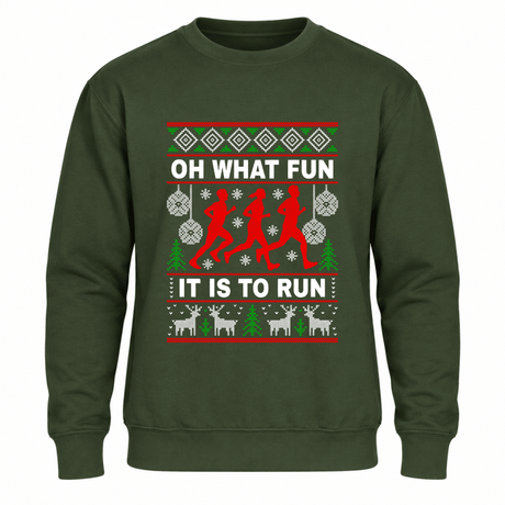 H.D Fun Run - Funny Christmas Jumper - Handsome Dans