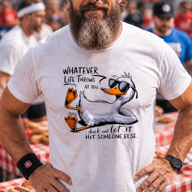 H.D Funny Duck T-Shirt - Handsome Dans
