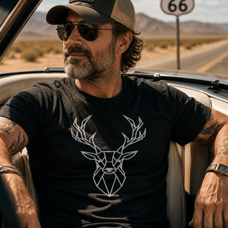 H.D Geodeer T-Shirt - Handsome Dans