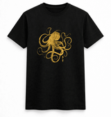 H.D Golden Octopus T-Shirt - Handsome Dans