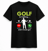H.D Golf Calling T-Shirt - Handsome Dans