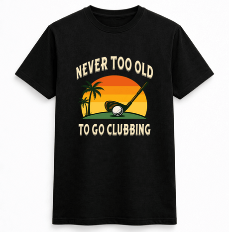 H.D Golf Clubbing T-Shirt - Handsome Dans