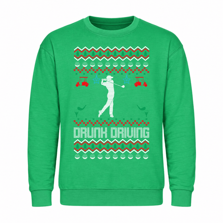 H.D Golfmas - Funny Christmas Jumper - Handsome Dans