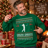 H.D Golfmas - Funny Christmas Jumper - Handsome Dans