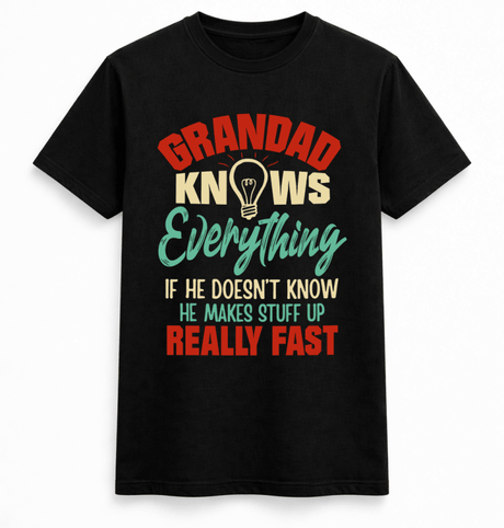 H.D Grandad T-Shirt - Handsome Dans