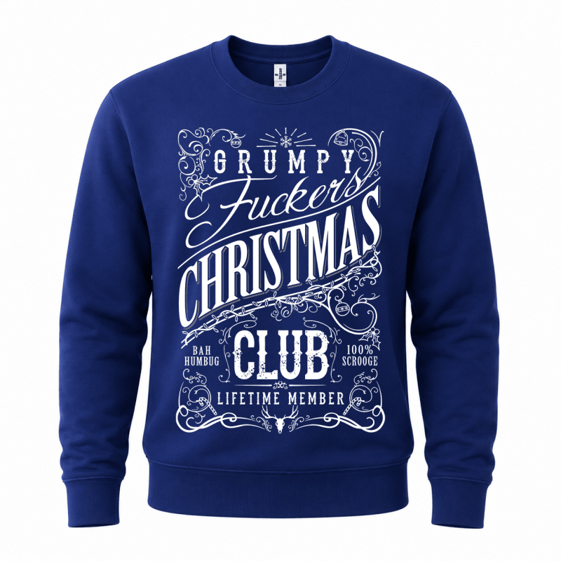 H.D Grumpy – Funny Christmas Jumper - Handsome Dans