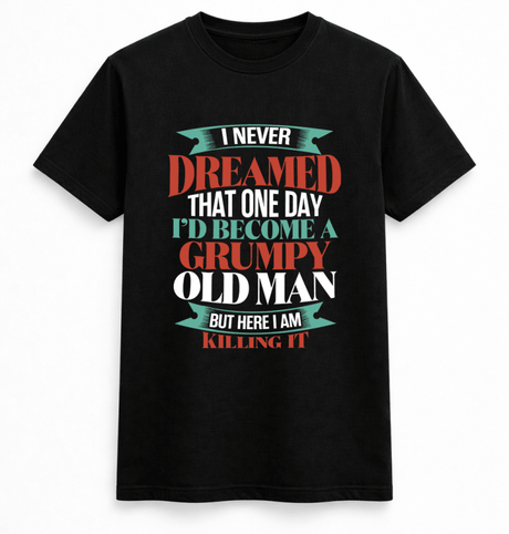 H.D Grumpy T-Shirt - Handsome Dans