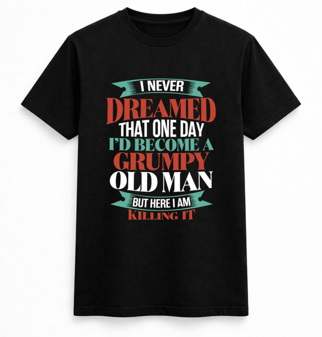 H.D Grumpy T-Shirt - Handsome Dans