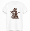 H.D Guitar Bear T-Shirt - Handsome Dans
