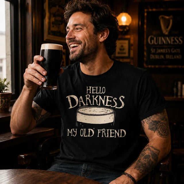 H.D Hello Darkness T-Shirt - Handsome Dans
