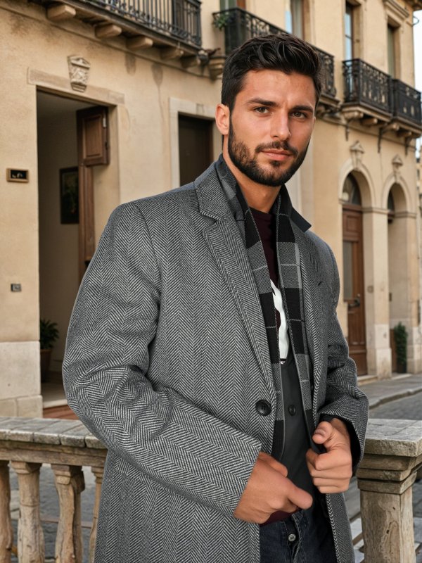 H.D Heritage Overcoat - Handsome Dans