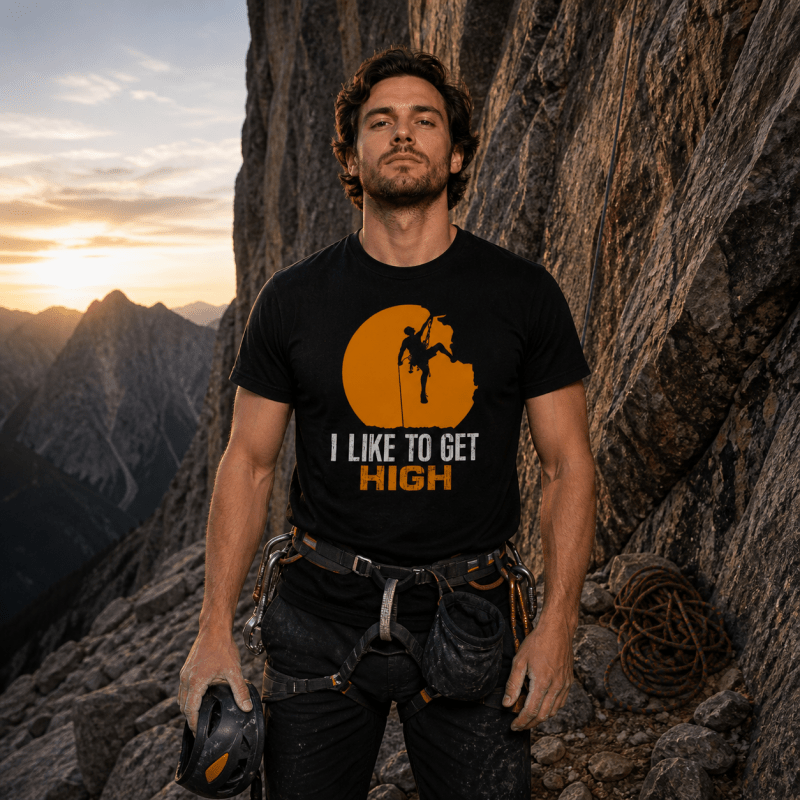 H.D High Climbing T-Shirt - Handsome Dans