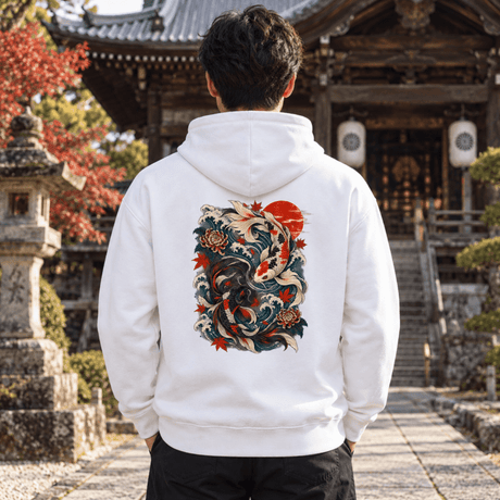 H.D Koi Hoodie - Handsome Dans