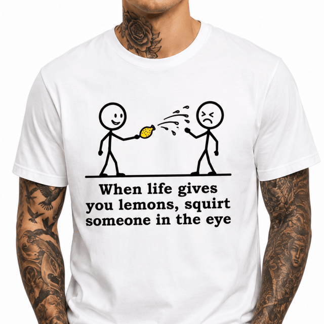 H.D Lemons T-Shirt - Handsome Dans