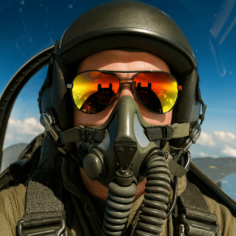 H.D Maverick Aviator Sunglasses - Handsome Dans