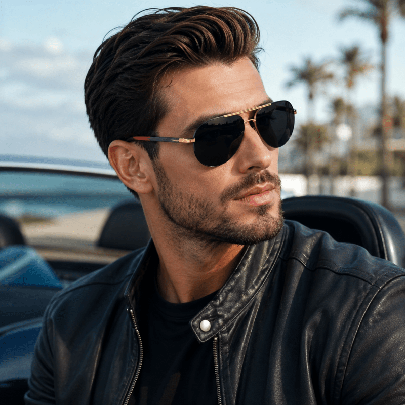 H.D Maverick Aviator Sunglasses - Handsome Dans