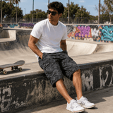 H.D Molecule 3/4 Shorts - Handsome Dans