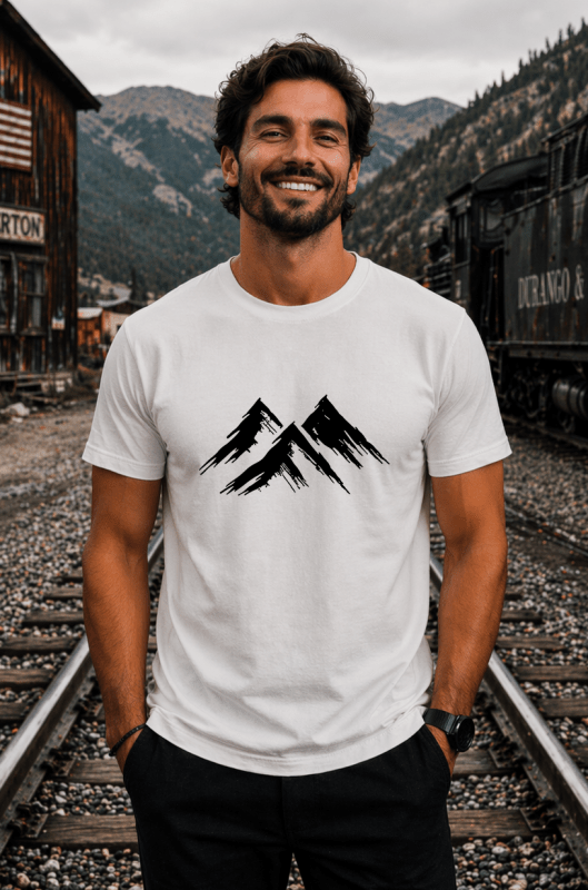 H.D Mountain T-Shirt - Handsome Dans