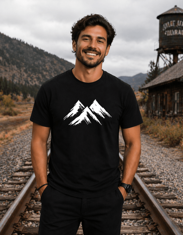 H.D Mountain T-Shirt - Handsome Dans