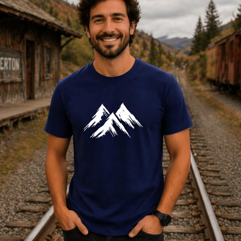 H.D Mountain T-Shirt - Handsome Dans