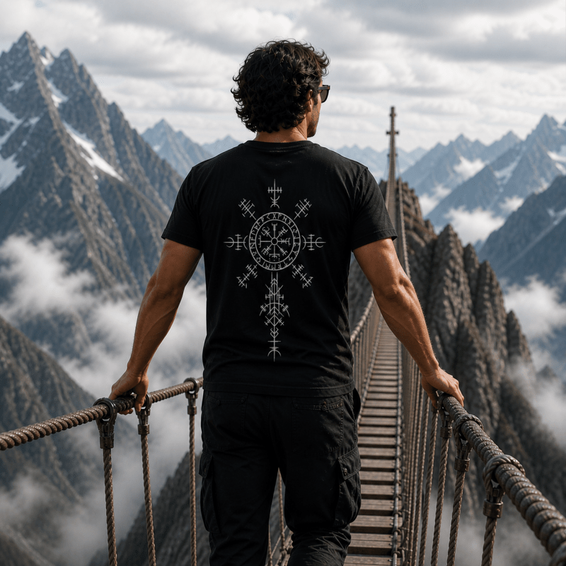 H.D Nordic Rune T-Shirt - Handsome Dans