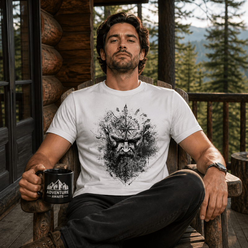 H.D Norseman T-Shirt - Handsome Dans