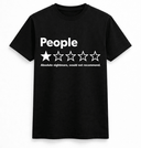 H.D People Review T-Shirt - Handsome Dans