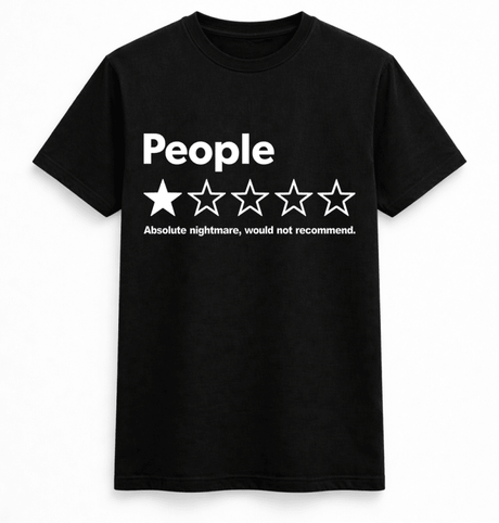 H.D People Review T-Shirt - Handsome Dans
