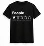 H.D People Review T-Shirt - Handsome Dans