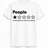 H.D People Review T-Shirt - Handsome Dans