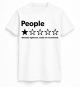 H.D People Review T-Shirt - Handsome Dans