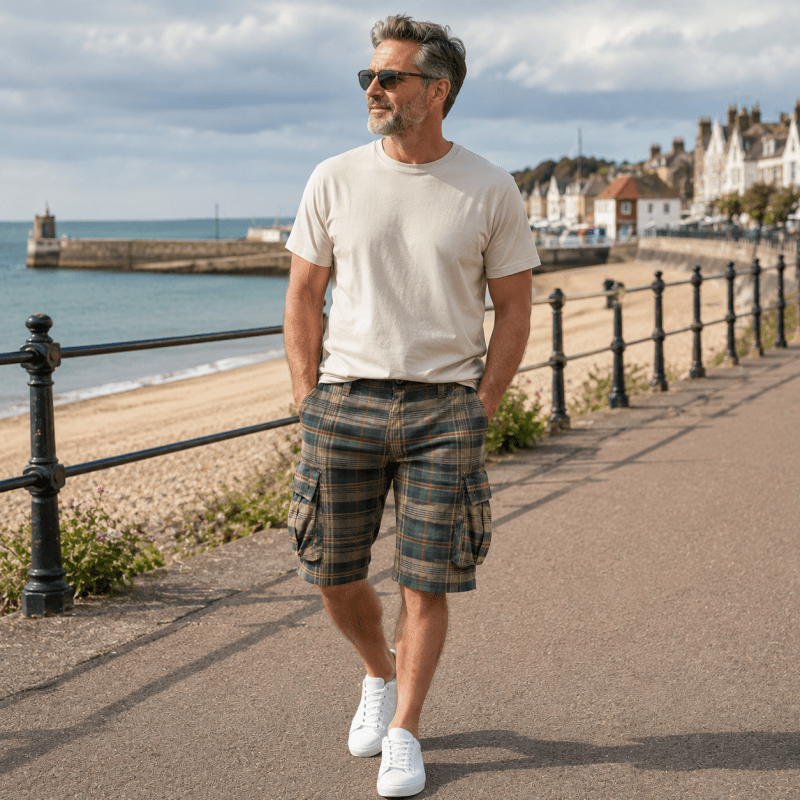H.D Petani Cargo Shorts - Handsome Dans