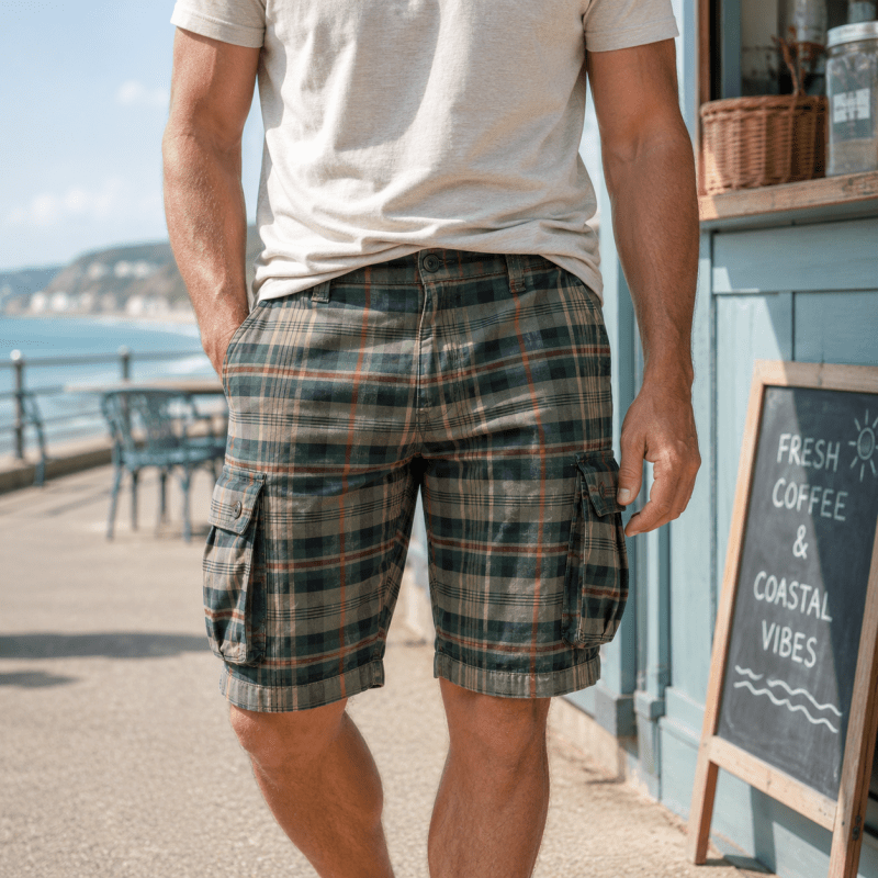 H.D Petani Cargo Shorts - Handsome Dans
