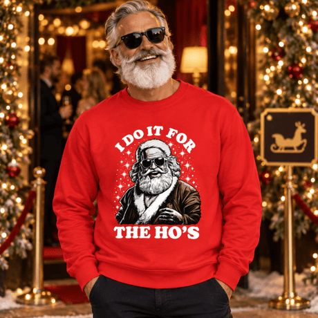 H.D Pimpclause - Funny Christmas Jumper - Handsome Dans
