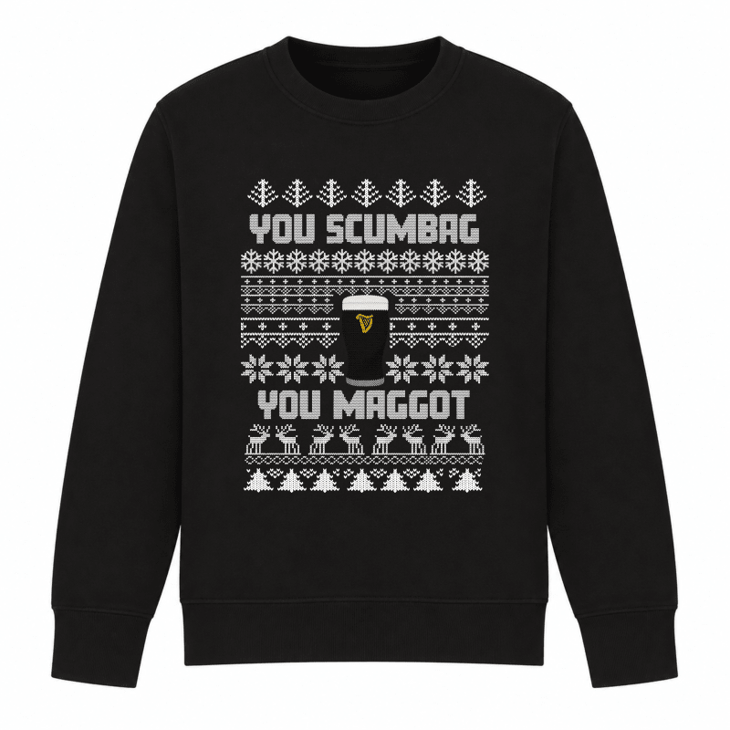 H.D Pinting - Funny Christmas Jumper - Handsome Dans