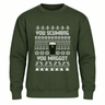 H.D Pinting - Funny Christmas Jumper - Handsome Dans