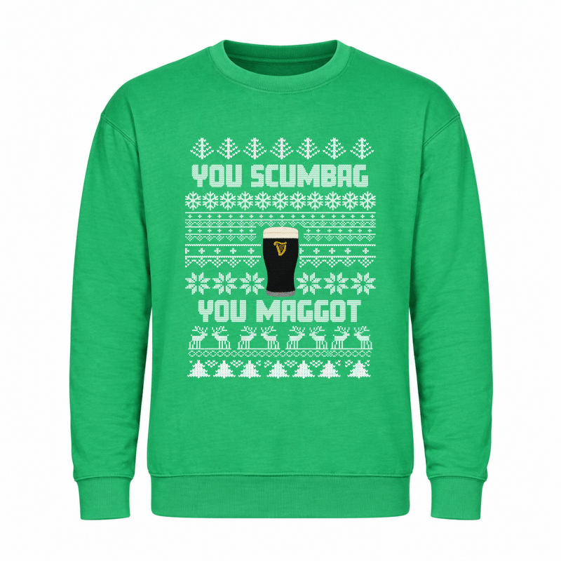 H.D Pinting - Funny Christmas Jumper - Handsome Dans