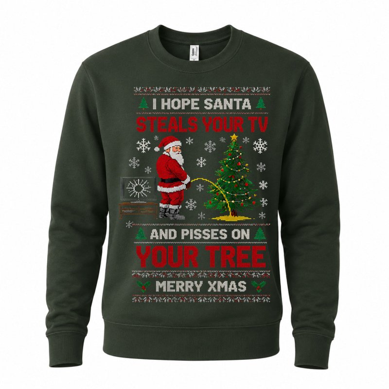 H.D Pissmass – Funny Christmas Jumper - Handsome Dans
