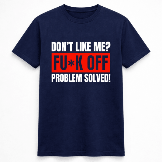 H.D Problem Solved T-Shirt - Handsome Dans