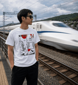 H.D Red Sun T-Shirt - Handsome Dans