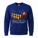 H.D Reinbeer – Funny Christmas Jumper - Handsome Dans