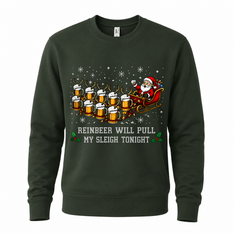 H.D Reinbeer – Funny Christmas Jumper - Handsome Dans