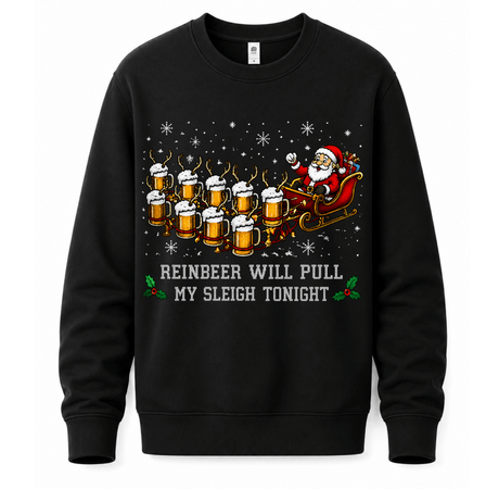 H.D Reinbeer – Funny Christmas Jumper - Handsome Dans
