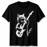 H.D Rocking Cat T-Shirt - Handsome Dans